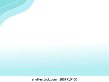 Abstract blue blur with curve background vector illustration.