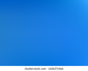 Abstract blue blurred background. Smooth gradient texture color. Vector illustration. Shiny bright website pattern, Web and Mobile Applications, social media, banner header or sidebar graphic 