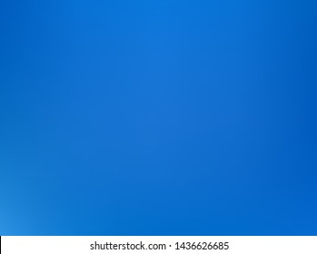 Abstract blue blurred background. Smooth gradient texture color. Vector illustration. Shiny bright website pattern, Web and Mobile Applications, social media, banner header or sidebar graphic 