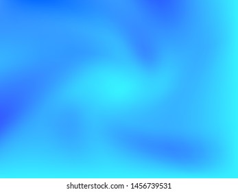 Abstract blue blurred background. Smooth gradient texture color. Vector illustration. Shiny bright website pattern, Web and Mobile Applications, social media,banner header or sidebar graphic 