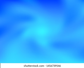 Abstract blue blurred background. Smooth gradient texture color. Vector illustration. Shiny bright website pattern, Web and Mobile Applications, social media,banner header or sidebar graphic 