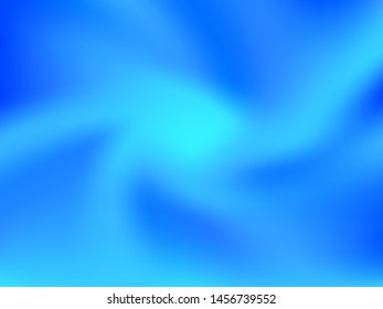 Abstract blue blurred background. Smooth gradient texture color. Vector illustration. Shiny bright website pattern, Web and Mobile Applications, social media,banner header or sidebar graphic 