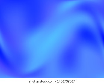 Abstract blue blurred background. Smooth gradient texture color. Vector illustration. Shiny bright website pattern, Web and Mobile Applications, social media,banner header or sidebar graphic 