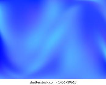 Abstract blue blurred background. Smooth gradient texture color. Vector illustration. Shiny bright website pattern, Web and Mobile Applications, social media,banner header or sidebar graphic 