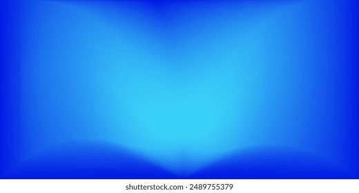 Abstract blue blurred background. Vector illustration