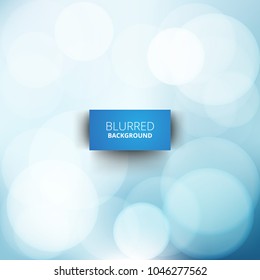 Abstract blue blurred gradient background