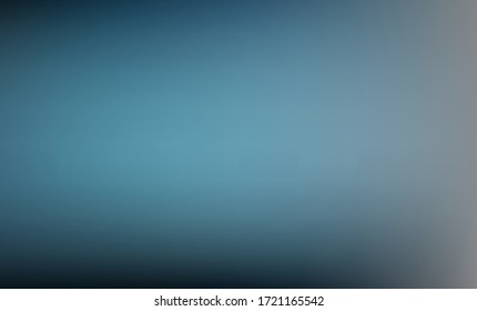 Fondo de degradado azul borroso abstracto con luz. Fondo natural. Ilustración vectorial. Concepto de ecología para su diseño gráfico, banner o afiche