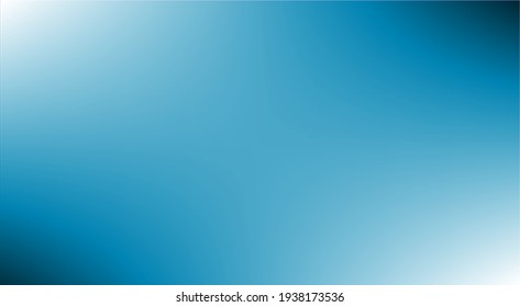 Abstract Blue Blurred Gradient Background.