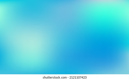 Abstract Blue blurred gradient background. Nature backdrop. Vector rectangles. Modern design with .Ecology concept for your graphic design, banner or poster.
