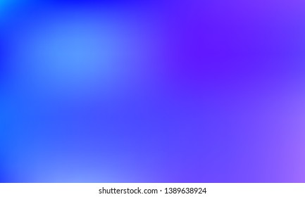 Abstract blue blurred gradient mesh background in bright colors. Colorful smooth banner template. Easy editable soft colored vector illustration in EPS10 without transparency.
