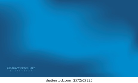 Abstract blue blurred gradient mesh background design for your presentation