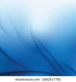 Abstract blue blurred gradient mesh background design for your presentation, vector design wallpaper