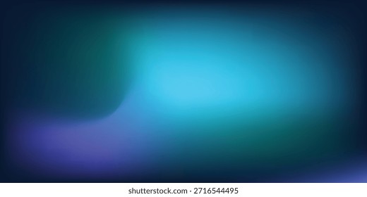 Abstract blue blurred gradients  background design