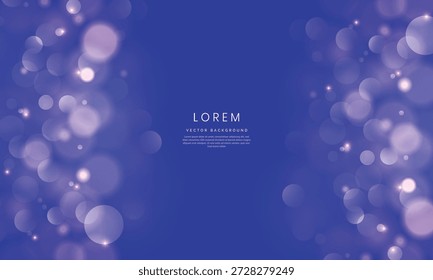 abstract blue bokeh background pro