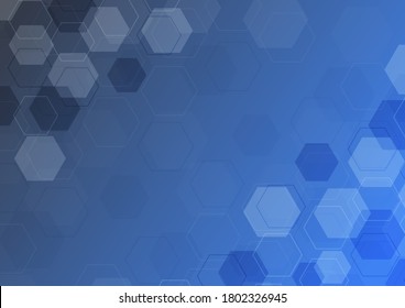 abstract blue bokeh lights effect background. vector illustration.