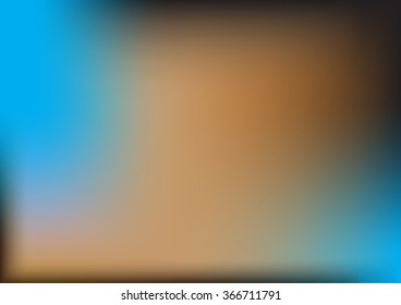 abstract blue brown background with smooth gradient colors and multicolor texture design for brochure /  Easter / Christmas / web template