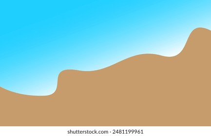 abstract blue and brown curved background, vector design. template for poster, brochure, flyer, card, banner, book cover, wallpaper, web, backdrop