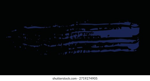 Pincelada azul Abstractas sobre fondo negro — Arte texturizado moderno para proyectos de diseño