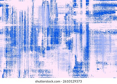 Abstract Blue Brush Strokes Texture