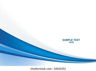 Abstract blue business background