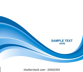 Abstract blue business background