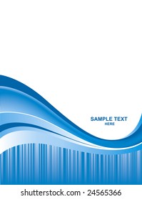 Abstract blue business background