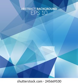 Abstract Blue Business Background Stock Vector (Royalty Free) 245669530 ...