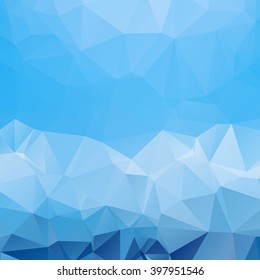 Resumen del fondo de negocios azul. Patrón de triángulo vector. Eps 10