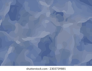 Abstract blue camouflage gradient background