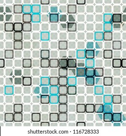 abstract blue cells seamless