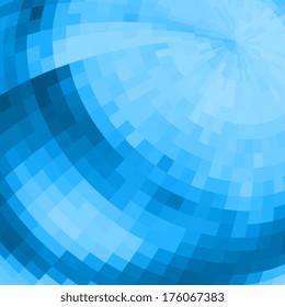abstract blue check technology concept background
