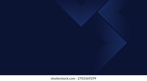 Fundo azul abstrato Chevron - papel de parede digital moderno para apresentações, sites e projetos de marca com uma sensação escura, elegante e minimalista