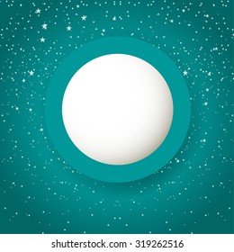 Abstract blue Christmas  banner. Christmas Snowflakes and snowballs on abstract background. Christmas card design. Christmas poster, t-shirt or web design with snowflake