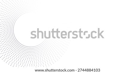 Abstract blue circle background stock illustration