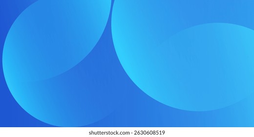 Abstract blue circle background with subtle blue gradient. Featuring geometric patterns, ideal for modern designs, digital projects, banners and creative visual presentations.