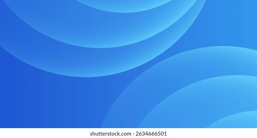 Abstract blue circle background with subtle blue gradient. Featuring geometric patterns, ideal for modern designs, digital projects,