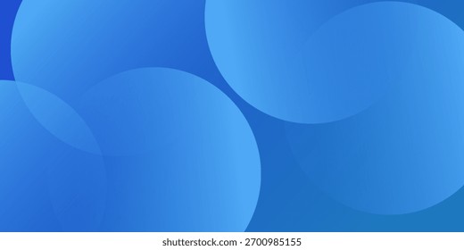 Abstract blue circle background with subtle blue gradient. Featuring geometric patterns, ideal for modern designs, digital projects, banners and creative visual presentations.