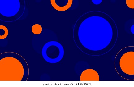 abstract blue circle background, templates for poster, card, banner, backdrop, brochure, cover, wallpaper, website. vector design