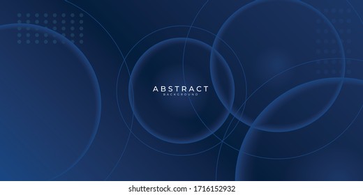 Abstract blue circle background. Vector illustration design for presentation, banner, cover, web, flyer, card, poster, wallpaper, texture, slide and business card