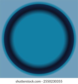 Abstract blue circle background vector background