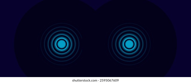 Abstract blue circle background. Vector illustration design for presentations, banners, covers, web, flyers, cards, posters, wallpapers, textures, slides and business cards