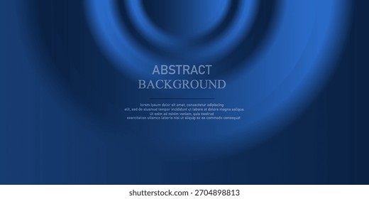 Abstract blue circle background. Vector illustration design for presentation, banner, cover, web, flyer, card, poster, wallpaper, texture, slide and business. VECTOR