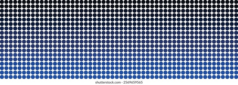 Abstract Blue Circle Gradient Pattern