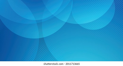Abstrakter blauer Kreis formt den Hintergrund mit modernem Unternehmenskonzept. Vektorgrafik-Design für Firmenpräsentationen, Banner, Cover, Web, Flyer, Visitenkarte, Poster, Spiel