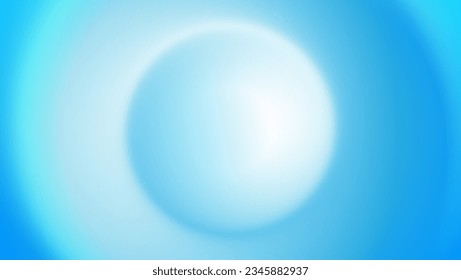 abstract blue circle smooth gradient background. vector illustration