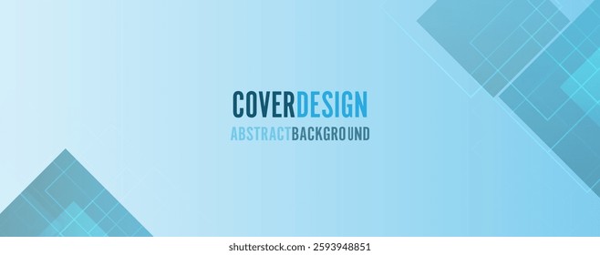 Abstract of blue circle for technology innovation concept vector cover template design background