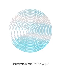 abstract blue circle  vector background