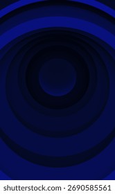 Abstract Blue Circles shape background vector