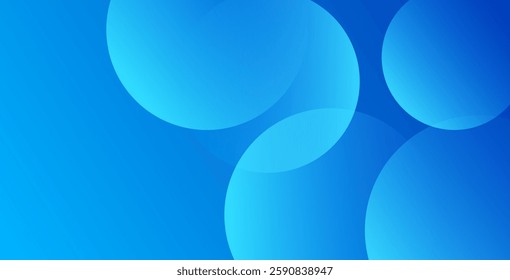 Abstract blue circular background with a modern design. Vector illustration perfect for digital graphics, banners, and presentations.