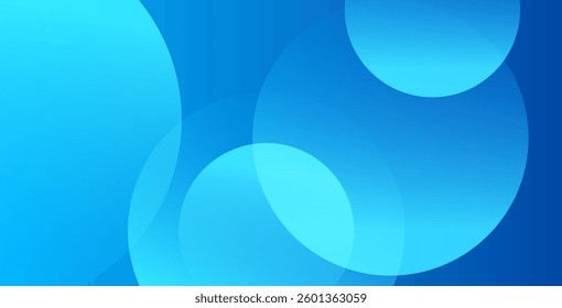 Abstract blue circular background with a modern design. Vector illustration perfect for digital graphics, banners, and presentations.